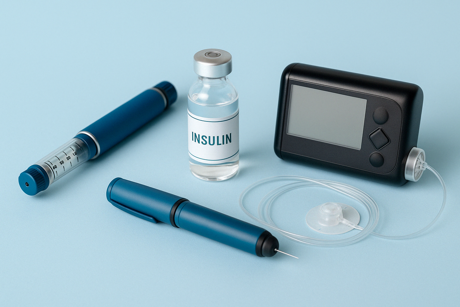 Ινσουλίνη, πένα και αντλία